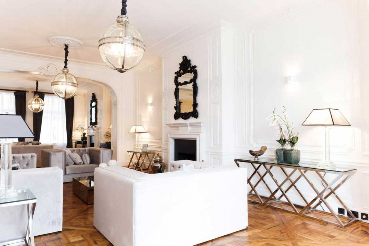 Mayfair residence features Focus SB Jordan Bronze electrical accessories